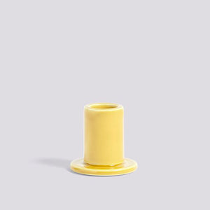 Kandelaar Tube - small - geel