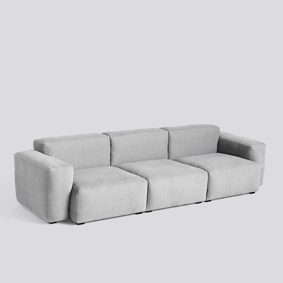 Sofa mags soft, low armrest - 3 seater combination 1, stof Linara 443