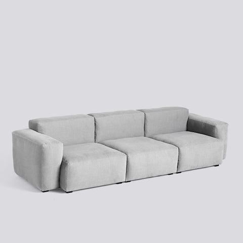 Sofa mags soft, low armrest - 3 seater combination 1, stof Linara 443