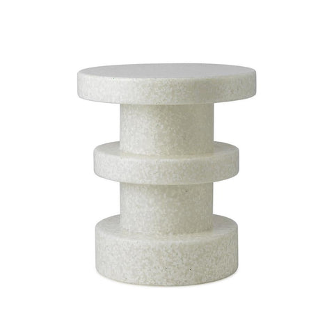 Bit stool - wit/wit