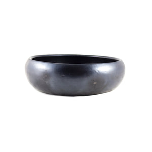 Black pottery - ronde schotel - zwart CH1300.1