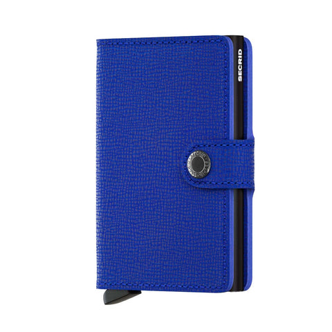 Miniwallet - crisple blauw - portefeuille