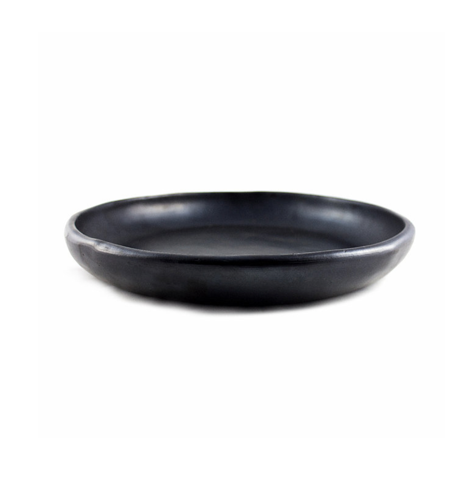 Black pottery - ronde schaal, small - zwart CH60.5