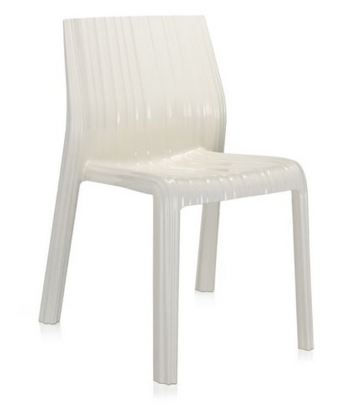 Frilly door Patricia Urquiola voor Kartell - glossy white