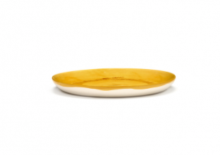 OTTOLENGHI FEAST -S bord - sunny yellow + swirl-stripes red