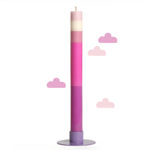 Kaars - Pinky pink
