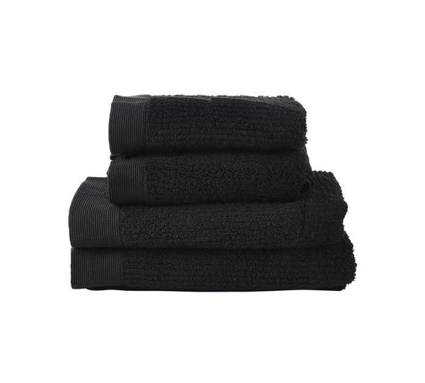 Handdoeken classic - zwart