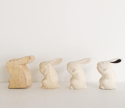 Houten diertje - Alpaca - Polé Polé