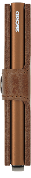 Miniwallet - vintage cognac/brown - portefeuille
