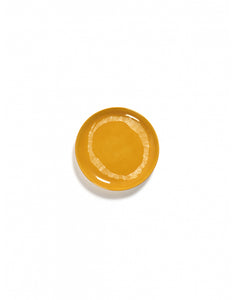 OTTOLENGHI FEAST -S bord - sunny yellow + swirl-stripes white