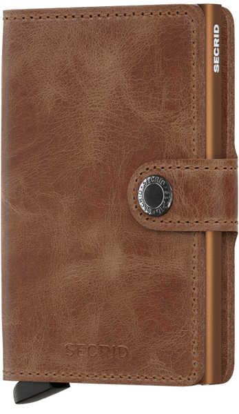 Miniwallet - vintage cognac/brown - portefeuille