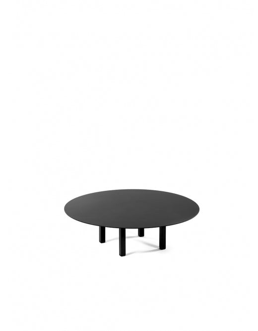 Salontafel zwart staal - diam. 68cm