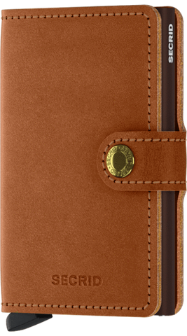 Miniwallet - original cognac/bruin- portefeuille