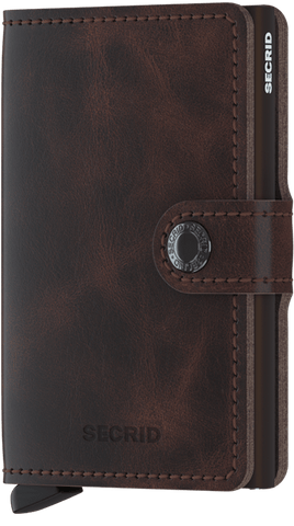 Miniwallet - vintage chocolate - portefeuille